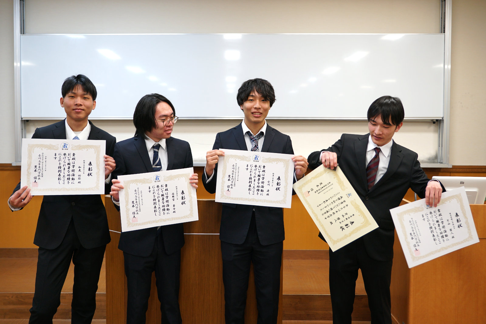 受賞の写真1